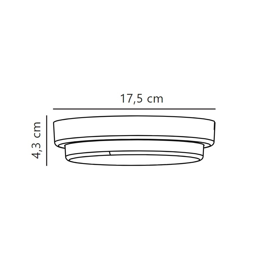 Nordlux - LED Kinkiet zewnętrzny CUBA LED/6,5W/230V IP54 śr. 17,5 cm biały