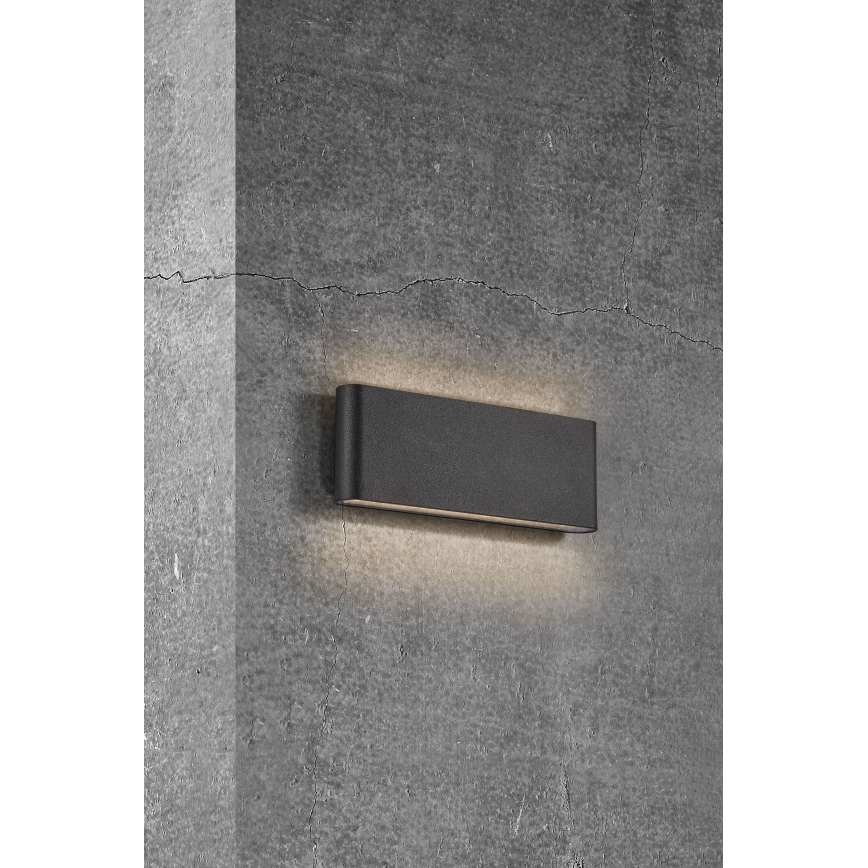 Nordlux - LED Kinkiet zewnętrzny KINVER LED/10W/230V IP54 czarny