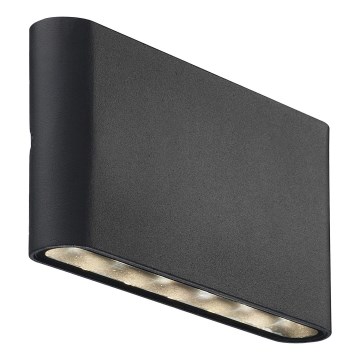 Nordlux - LED Kinkiet zewnętrzny KINVER LED/8,5W/230V IP54 czarny