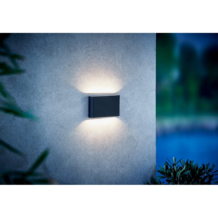 Nordlux - LED Kinkiet zewnętrzny KINVER LED/8,5W/230V IP54 czarny