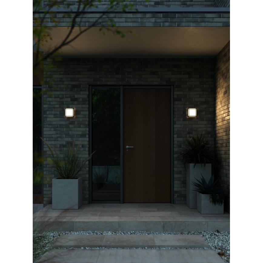 Nordlux - LED Kinkiet zewnętrzny OLIVER LED/9W/230V IP54 17,5x17,5 cm