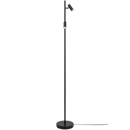 Nordlux - LED Ściemnialna dotykowa lampa podłogowa OMARI 2xLED/3,2W/230V czarny