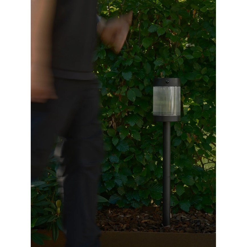 Nordlux - LED Lampa solarna COUPAR LED/3,2W/5V 3000K IP44 czarny