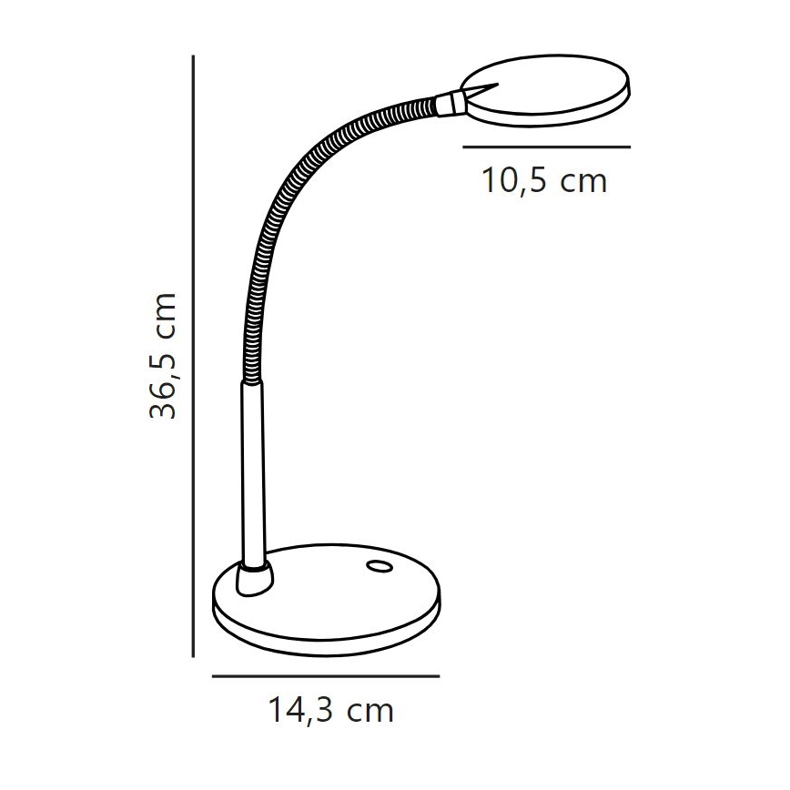 Nordlux - LED Lampa stołowa DOVE LED/4,5W/230V