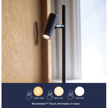Nordlux - LED Lampa stołowa ściemnialna OMARI LED/3,2W/230V czarna