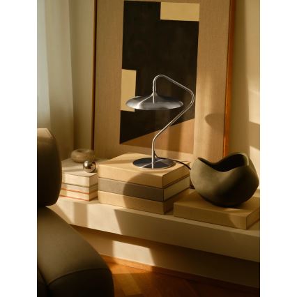 Nordlux - LED Lampka stołowa ARTIST LED/15W/230V stal nierdzewna