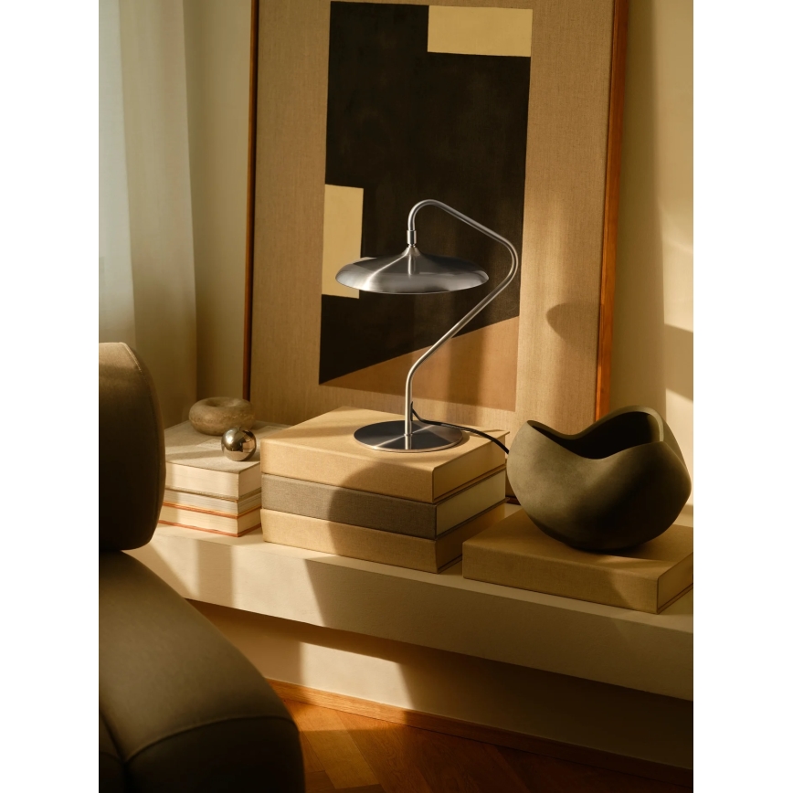 Nordlux - LED Lampka stołowa ARTIST LED/15W/230V stal nierdzewna