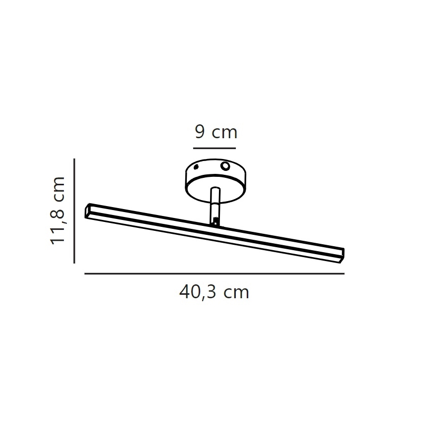 Nordlux - LED Łazienkowe oświetlenie lustra IP LED/6,2W/230V IP44 40 cm białe