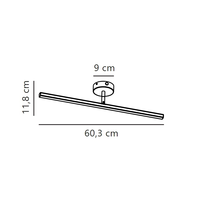 Nordlux - LED Łazienkowe oświetlenie lustra IP LED/7,2W/230V IP44 60 cm białe