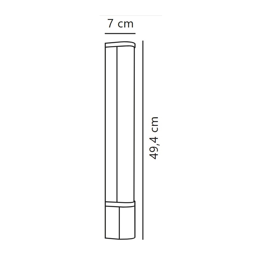 Nordlux - LED Łazienkowe oświetlenie lustra MALAIKA LED/6W/230V 3000K IP44 biały