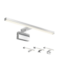 Nordlux - LED Łazienkowe oświetlenie lustra MARLEE LED/8,9W/230V IP44 3000K 50 cm chrom błyszczący