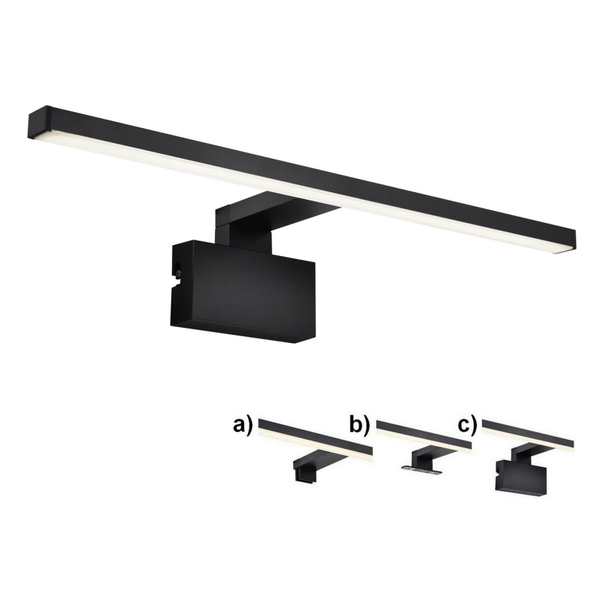 Nordlux - LED Łazienkowe oświetlenie lustra MARLEE LED/8,9W/230V IP44 4000K 50 cm czarne