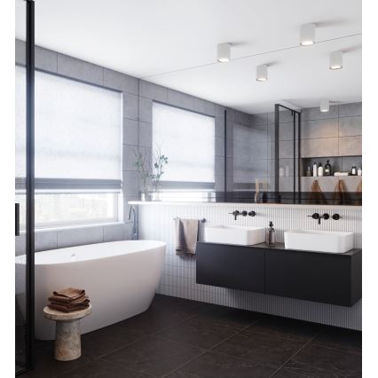 Nordlux - ściemnialna oprawa punktowa LED do łazienki LANDON LED/6,5W/230V IP44 biała