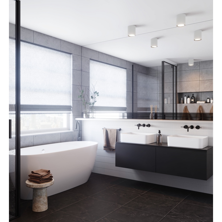 Nordlux - ściemnialna oprawa punktowa LED do łazienki LANDON LED/6,5W/230V IP44 biała