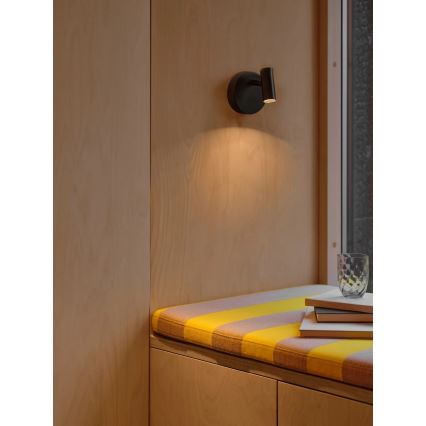 Nordlux - LED Oprawa ścienna punktowa OMARI LED/3,2W/230V czarna