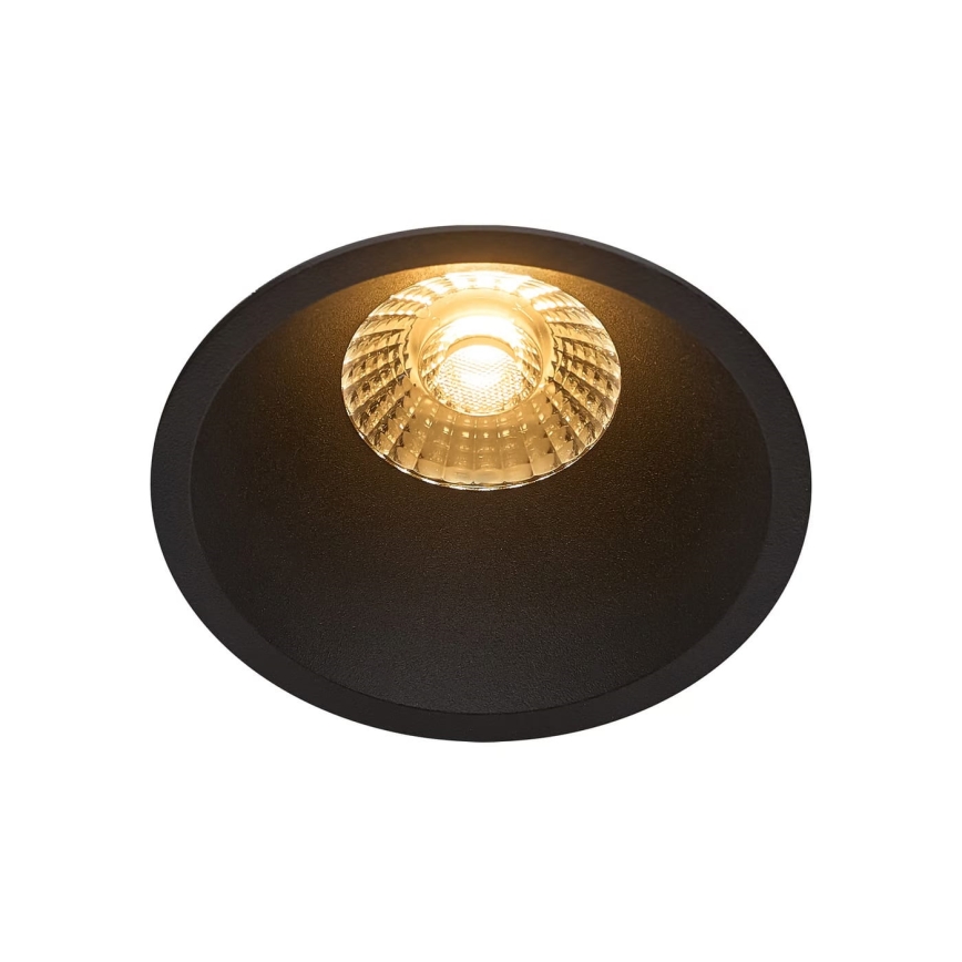 Nordlux - LED Ściemnialne wpuszczane oświetlenie łazienkowe ALBRIC LED/8W/230V IP44 czarne
