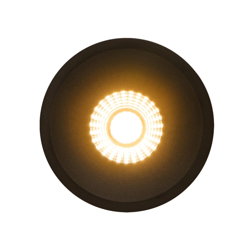 Nordlux - LED Ściemnialne wpuszczane oświetlenie łazienkowe ALBRIC LED/8W/230V IP44 czarne