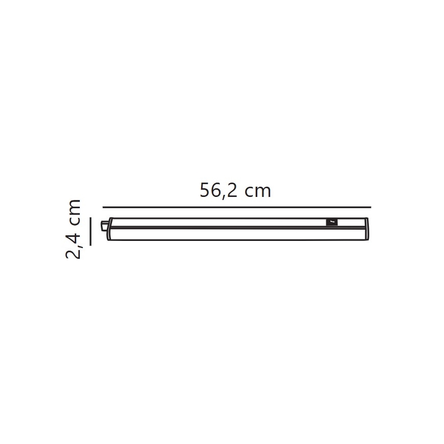 Nordlux - LED Oświetlenie blatu kuchennego LATONA LED/8W/230V 3000/4000K 56,2 cm