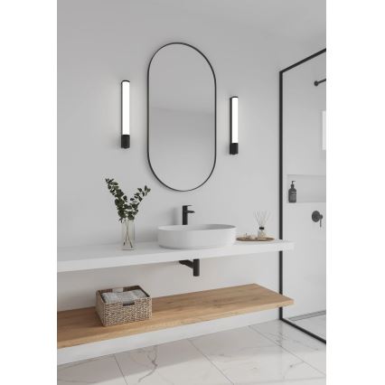 Nordlux - LED Oświetlenie blatu kuchennego z gniazdem MALAIKA LED/6W/230V IP44 czarny