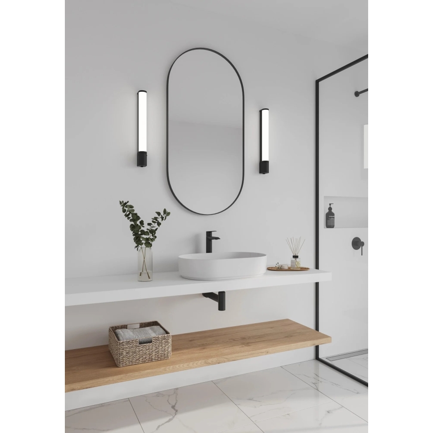 Nordlux - LED Oświetlenie blatu kuchennego z gniazdem MALAIKA LED/6W/230V IP44 czarny