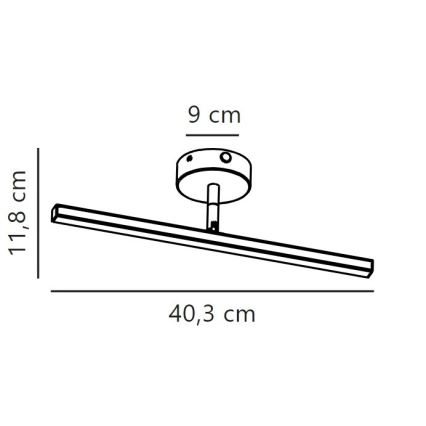 Nordlux - LED oświetlenie łazienkowe do lustra IP LED/5,6W/230V IP44 40 cm białe