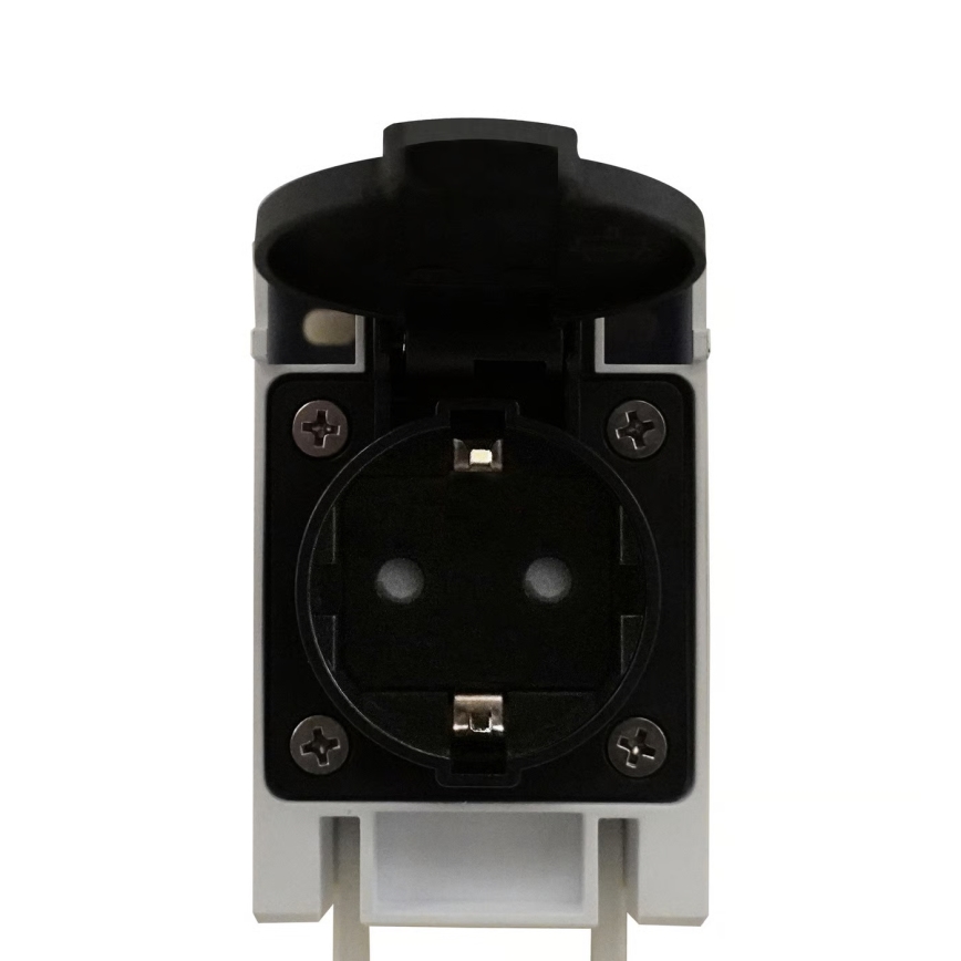 Nordlux - LED Oświetlenie lustra łazienkowego z gniazdkiem MALAIKA LED/15W/230V IP44 68,4 cm czarne