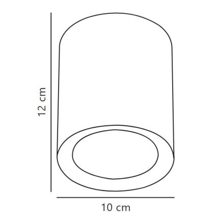 Nordlux - LED Oświetlenie punktowe FALLON LONG LED/5,5W/230V białe