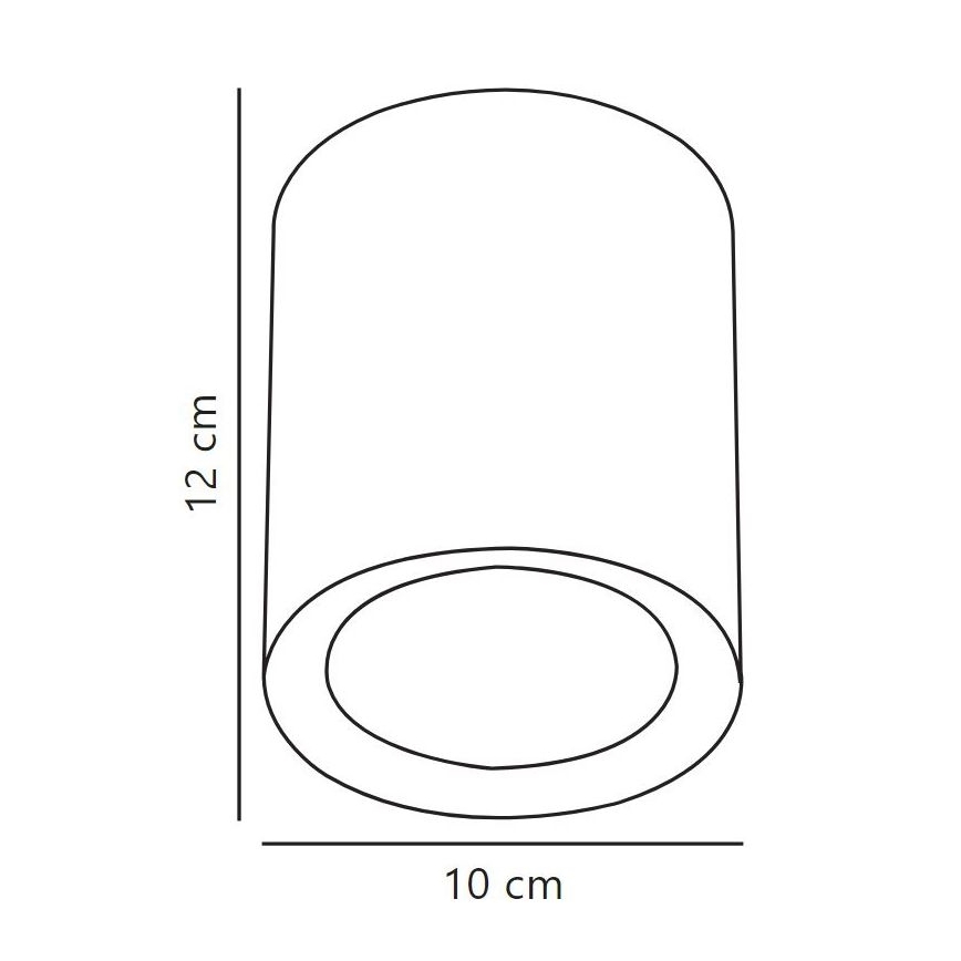 Nordlux - LED Oświetlenie punktowe FALLON LONG LED/5,5W/230V czarne