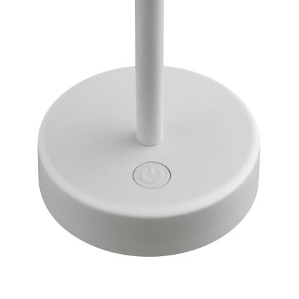 Nordlux - LED Ściemnialna zewnetrzna akumulatorowa lampa stołowa ELLEN LED/2,8W/3,7V IP44 biała