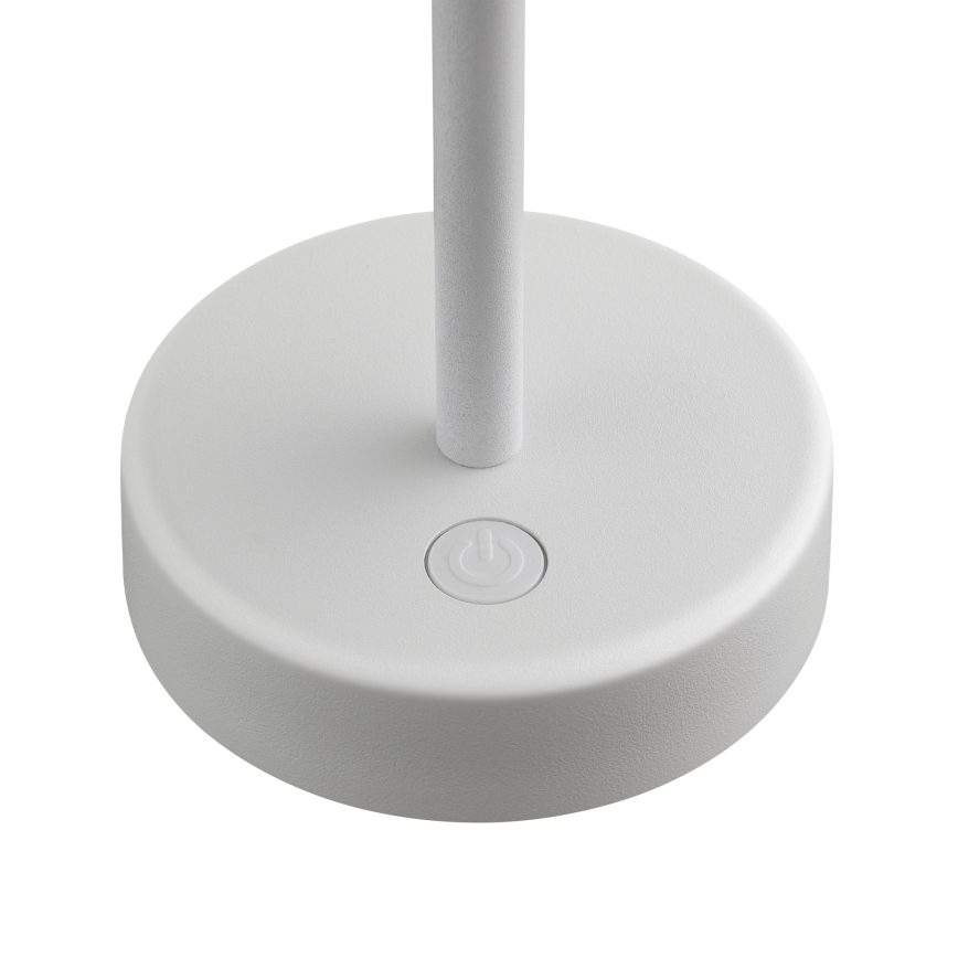 Nordlux - LED Ściemnialna zewnetrzna akumulatorowa lampa stołowa ELLEN LED/2,8W/3,7V IP44 biała