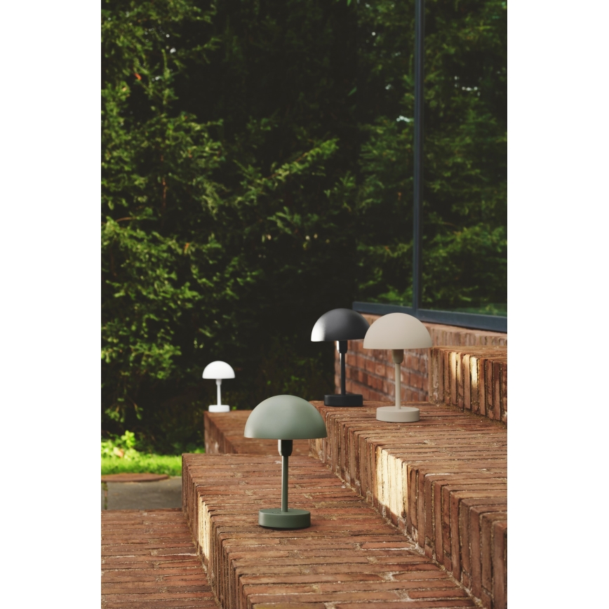 Nordlux - LED Ściemnialna zewnętrzna akumulatorowa lampa stołowa ELLEN LED/2,8W/3,7V IP44 czarna