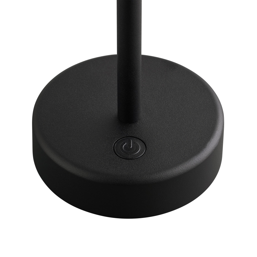 Nordlux - LED Ściemnialna zewnętrzna akumulatorowa lampa stołowa ELLEN LED/2,8W/3,7V IP44 czarna