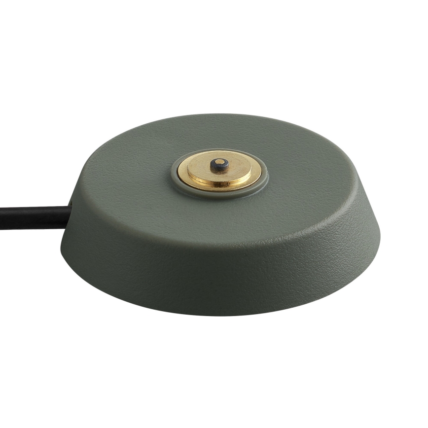 Nordlux - LED Ściemnialna zewnętrzna akumulatorowa lampa stołowa ELLEN LED/2,8W/3,7V IP44 zielona