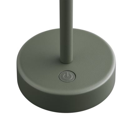 Nordlux - LED Ściemnialna zewnętrzna akumulatorowa lampa stołowa ELLEN LED/2,8W/3,7V IP44 zielona