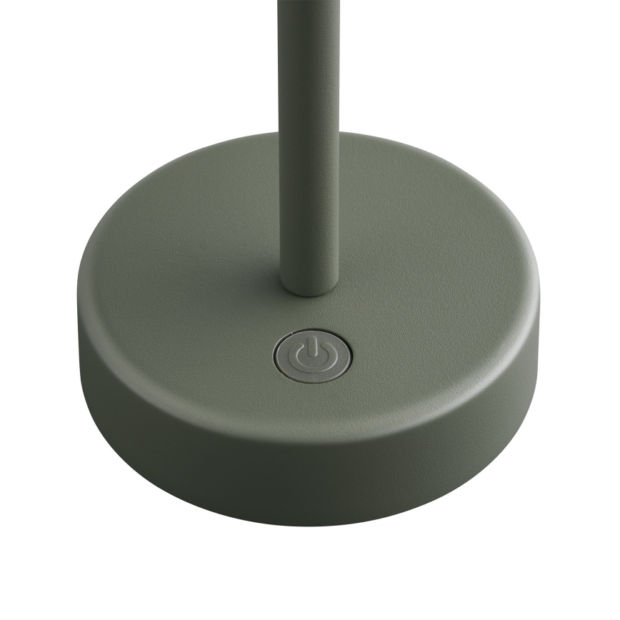 Nordlux - LED Ściemnialna zewnętrzna akumulatorowa lampa stołowa ELLEN LED/2,8W/3,7V IP44 zielona