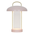 Nordlux - LED ściemnialna ładowalna dotykowa lampa stołowa MIRANO LED/3W/3,7V różowa