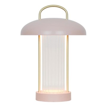 Nordlux - LED ściemnialna ładowalna dotykowa lampa stołowa MIRANO LED/3W/3,7V różowa