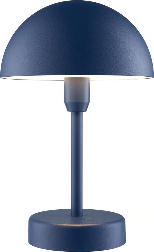 Nordlux - LED ściemnialna, ładowalna, dotykowa, zewnętrzna lampa stołowa ELLEN LED/2,8W/3,7V IP44 niebieska