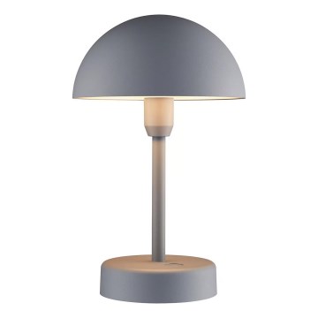 Nordlux - LED ściemnialna, ładowalna, zewnętrzna lampa stołowa ELLEN LED/2,8W/3,7V 2200 mAh IP44 szara