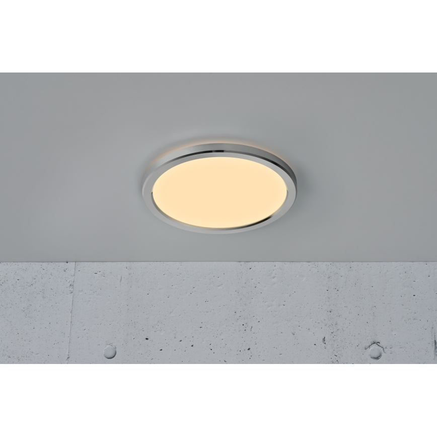 Nordlux - Ściemnialny plafon łazienkowy LED OJA LED/14,5W/230V 3000/4000K IP54 pr. 30 cm