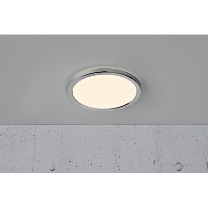 Nordlux - Ściemnialny plafon łazienkowy LED OJA LED/14,5W/230V 3000/4000K IP54 pr. 30 cm