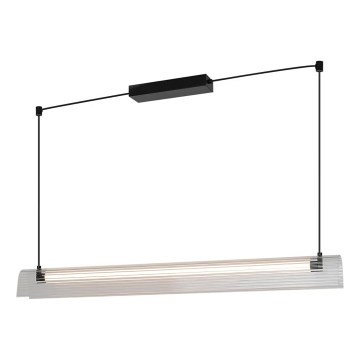 Nordlux - LED ściemnialna lampa wisząca na linkach ALIANI LED/20W/230V 3000K 100 cm czarny/przezroczysty