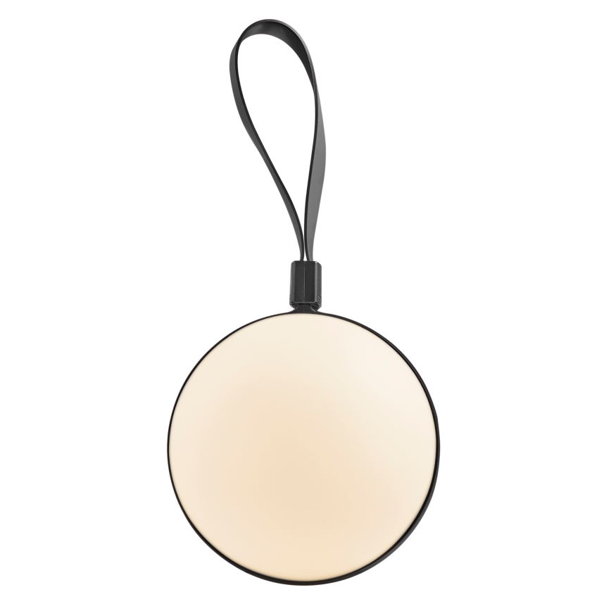 Nordlux - LED Ściemnialna zewnętrzna lampa przenośna BRING TO-GO LED/1W/3,7V IP54 1500 mAh czarny