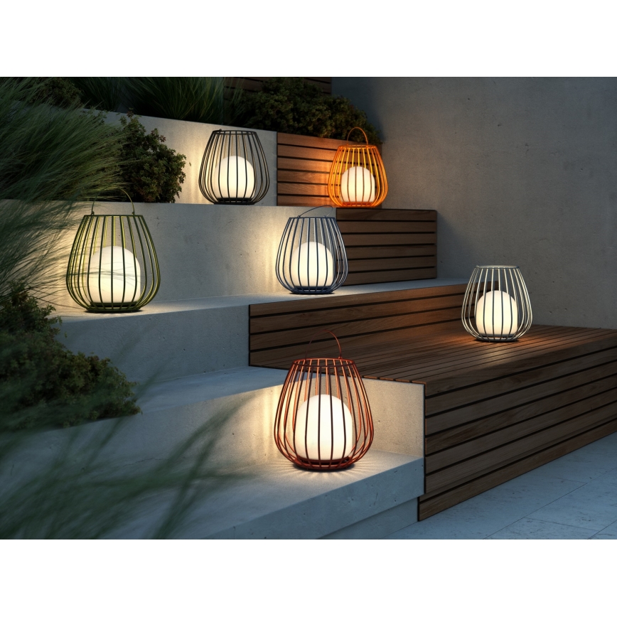 Nordlux - LED Ściemnialna zewnętrzna lampa przenośna JIM TO-GO LED/3W/3,7V IP54 5000 mAh czarna