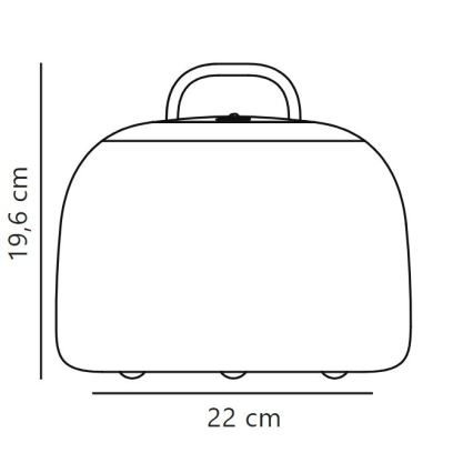 Nordlux - LED Ściemnialne przenośne oświetlenie zewnętrzne KETTLE TO-GO LED/4,8W/3,7V IP65