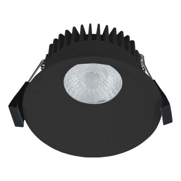 Nordlux - LED Ściemnialne wpuszczane oświetlenie łazienkowe ALBRIC LED/8W/230V IP44 czarne