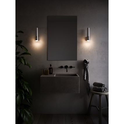 Nordlux - LED ściemnialny kinkiet łazienkowy HELVA LED/6,8W/230V IP44 CRI 90 chrom błyszczący