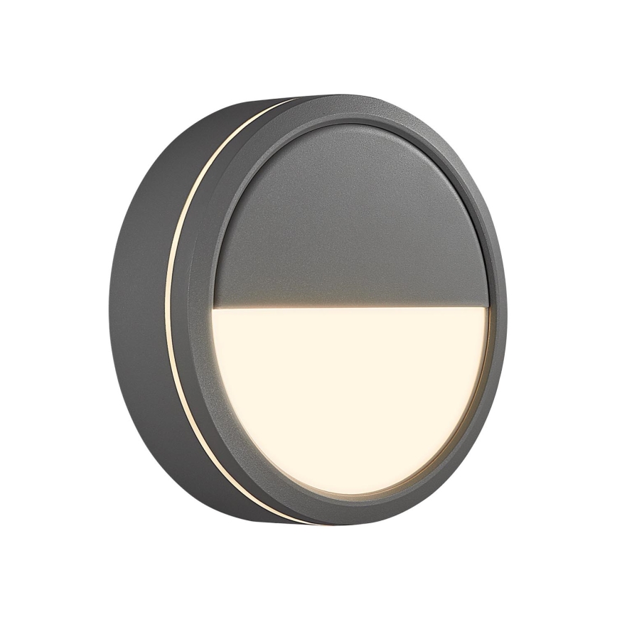 Nordlux - LED Ściemnialny kinkiet zewnętrzny AVA SMART LED/9,5W/230V 2700K IP54 szary