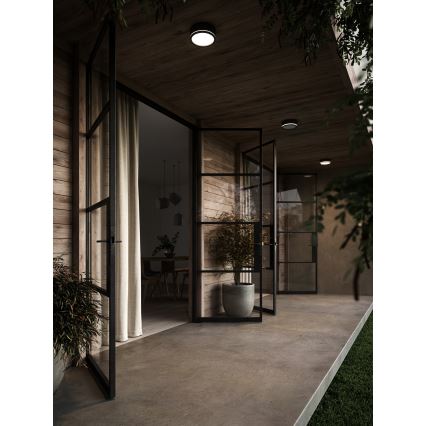 Nordlux - LED Ściemnialny kinkiet zewnętrzny AVA SMART LED/9,5W/230V 2700K IP54 czarny
