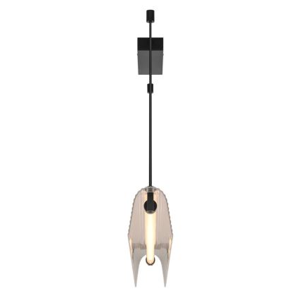 Nordlux - LED ściemnialna lampa wisząca na linkach ALIANI LED/20W/230V 3000K 100 cm czarny/przezroczysty